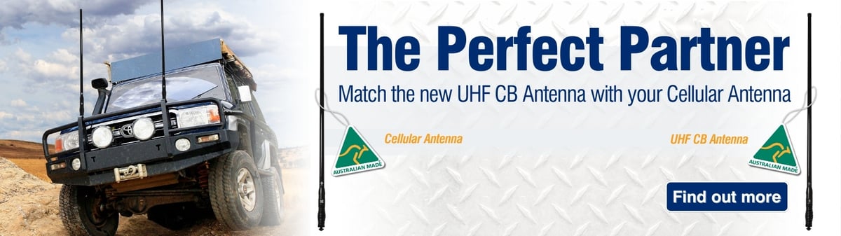 CDQ5000-BL RFI UHF CB 5dBi Collinear (477 MHz) Antenna;